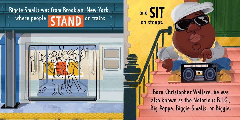 Legends of Hip-Hop: Biggie Smalls board book: Pen Ken