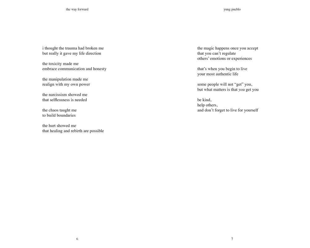 Way Forward by Yung Pueblo