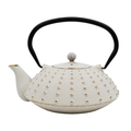 Cast Iron White Tea Pot